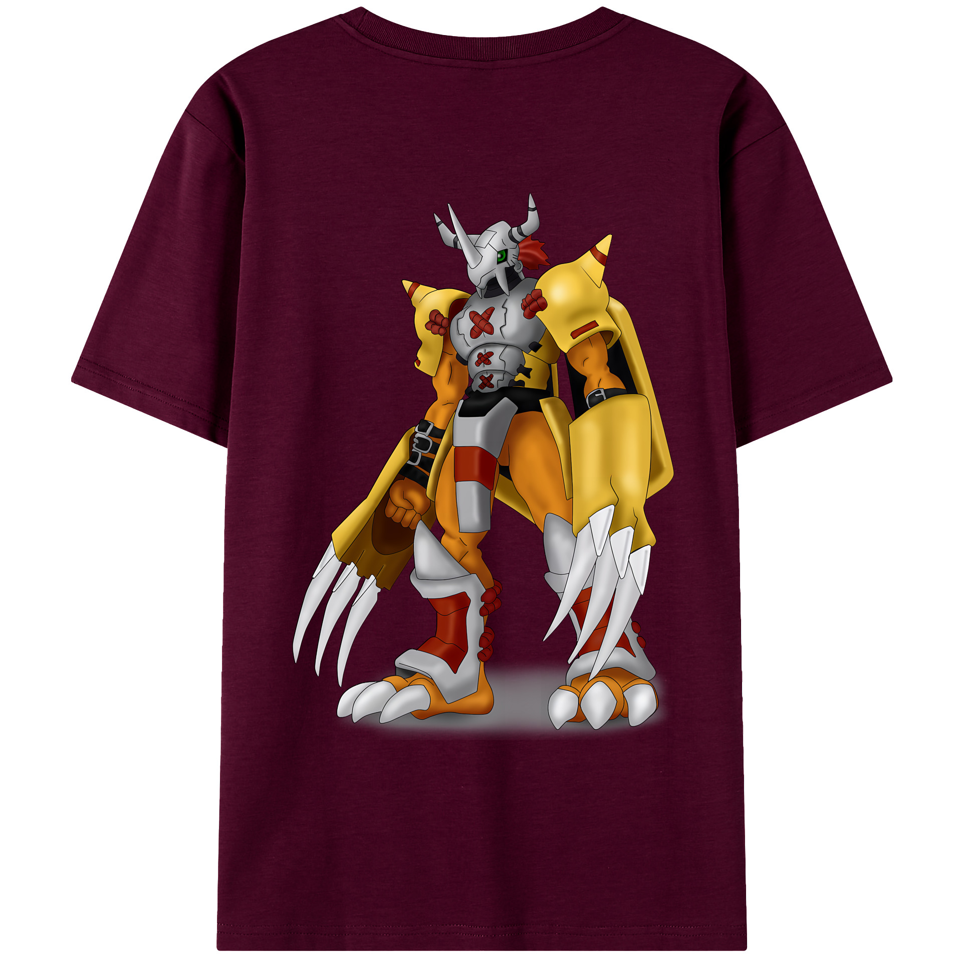 （画像用） Digimon デジタルモンスター/デジモン レディース半袖Tシャツ(バックプリント)